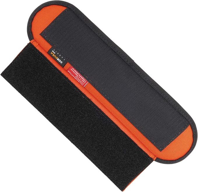 Manhattan Portage Shoulder Pad Hook & Loop Strap with Thick Padding Adjustable 2.5 Inches Wide 1000D Cordura Comfort (Orange)