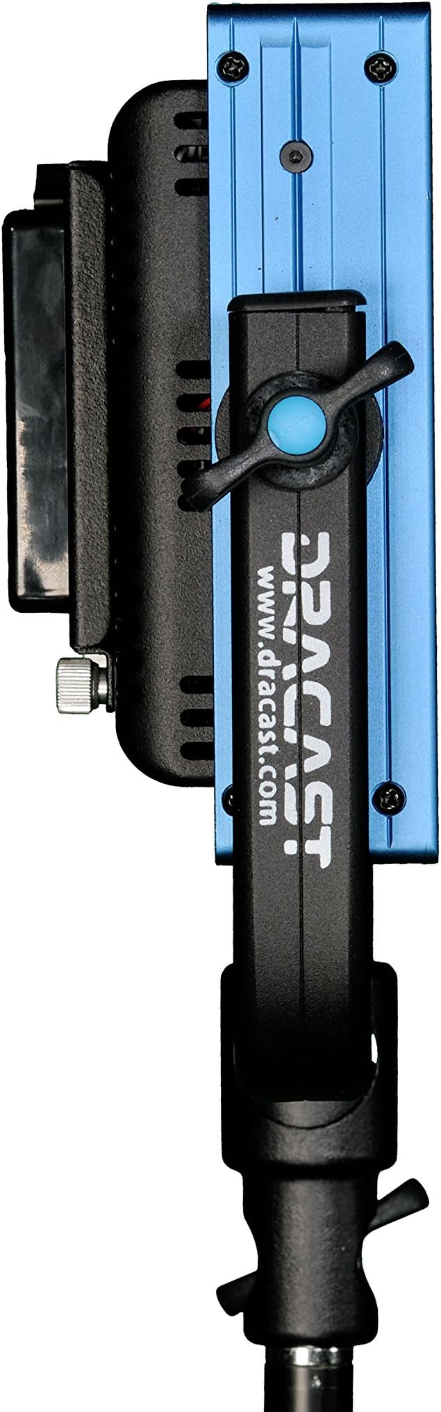 Dracast Pro Series LED500 Daylight LED 3 Light Kit with Gold Mount Battery Plates and Light Stands