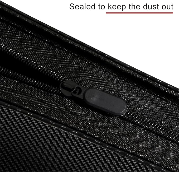 eTone Film Negative Storage Box, Black PU Leather, 13.18x7.08x1.96 Inch, 3-Ring Binder Album with Velvet Lining for 35mm 120 4x5 8x10 Negatives