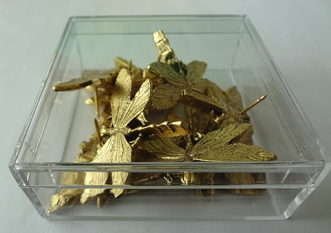 "Smile for The Camera" Push Pins Set of 15 Pcs Antique Silver