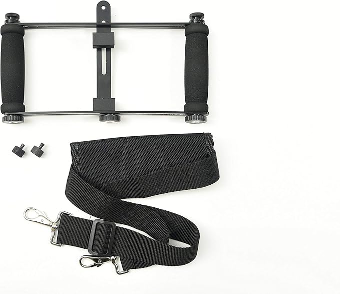Glide Gear DM100 All Metal Professional Smartphone iPhone Mount Video Teleprompter Adapter Holder Shooter Camera Rig Phone Video-Maker Film-Maker Videographer for All Smartphones