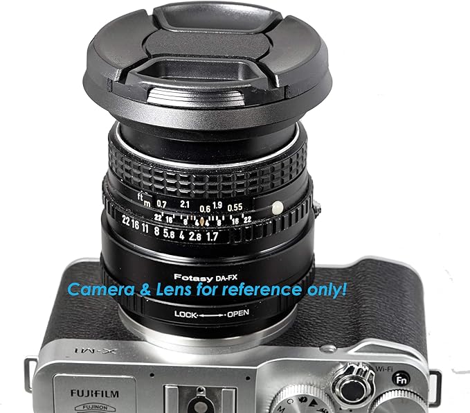 Fotasy 52mm Slim Low Profile Designed Metal Curved Metal Screw-in Lens Hood Shade for Leica Leitz Voigtlander Canon Fuji Nikon Olympus Panasonic Pentax Sony, 52 mm Hood