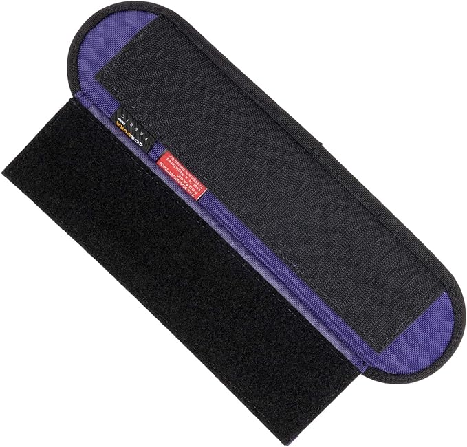 Manhattan Portage Shoulder Pad Hook & Loop Strap with Thick Padding Adjustable 2.5 Inches Wide 1000D Cordura Comfort (Purple)