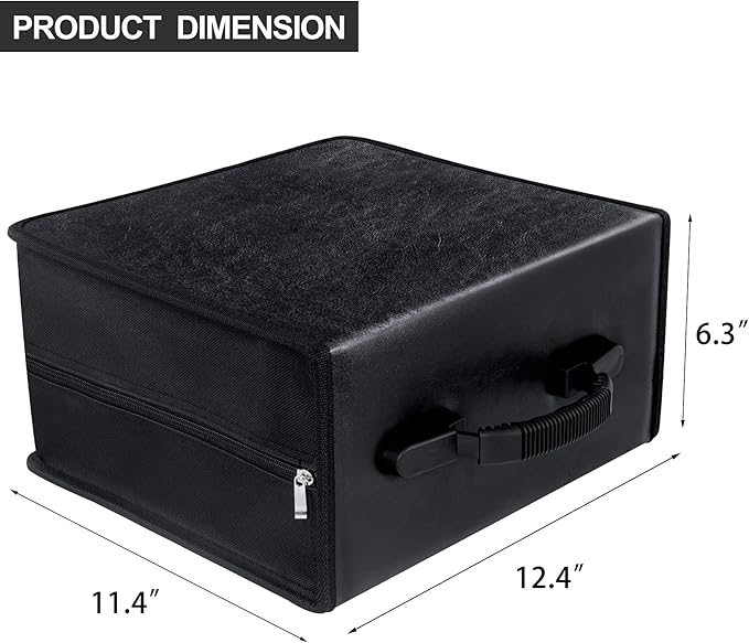 Siveit CD/DVD Binder, CD DVD Case Holder Binder 400 Capacity CD/DVD Wallet Storage Booklet Album Box (White binder, PU Black)