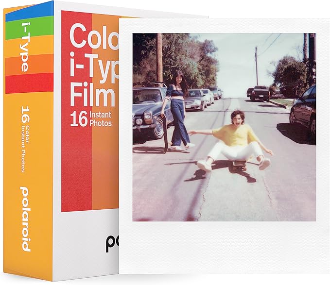 Polaroid I-2 Instant Camera Bundle with Color i-Type Film Double Pack (16 Photos) - Full Manual Control, app Enabled Analog Instant Camera with Polaroid's sharpest 3-Element Lens (6444)