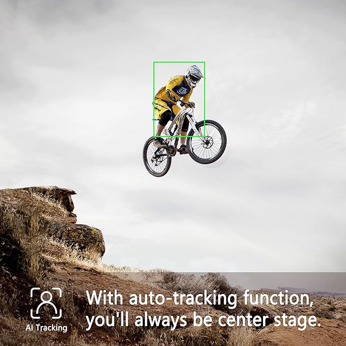 FeiyuTech [Official Pocket 3 KIT Detachable 3-Axis Gimbal Stabilized Action Camera,12MP,130° FOV,1/2.3" CMOS,4K 60 Video,Magnetic,AI Tracking,for Sport/Motorcycle,Cordless (Remote Handle+Camera)
