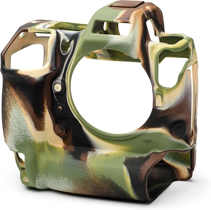 easyCover - Silicone Camera case - Protection for Your Camera Nikon Z9 - Camouflage