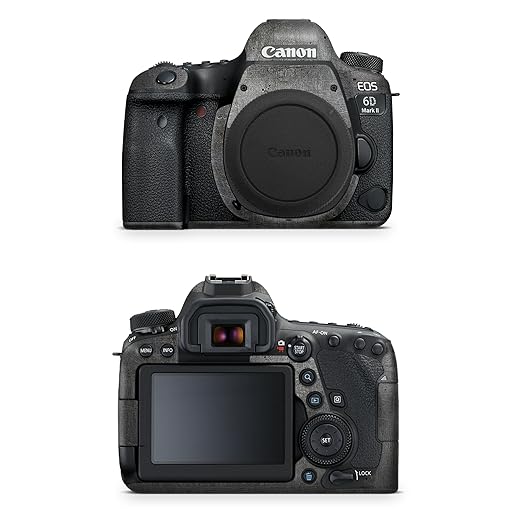 Camera Skin Compatible with Canon EOS 6D Mark II Camera (2017) - Scratched Up - Premium 3M Vinyl Protective Wrap Decal Cover - Easy to Apply | Crafted in The USA by MightySkins