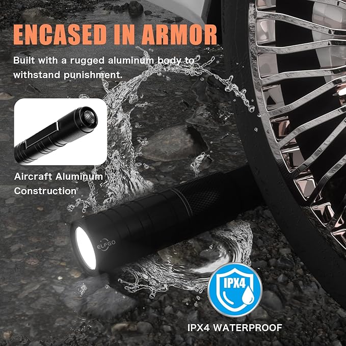 Rechargeable Pen Light, Zoomable Led Penlight Inspector Light Pocket Flashlight with Clip Small Mini Handheld Slim Flashlight 360 Lumens LED for Nurse Medical Repair Engineer Doctor