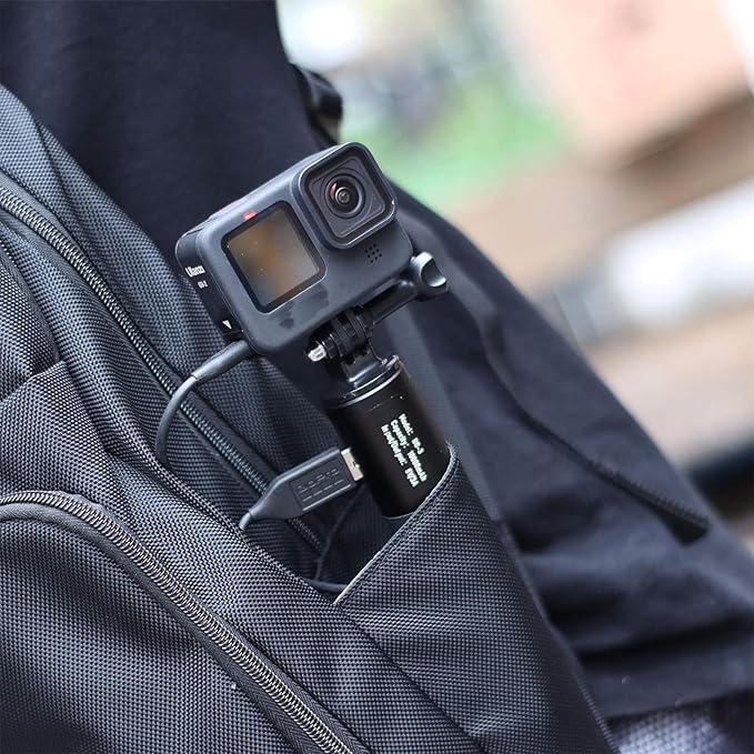 ULANZI Battery Handle Grip, BG-3 10000mAh Grip Portable Charger Tripod Monopod - 12+ Age Recommendation - for DSLR Action Camera Smartphone Vlogging Time-Lapse Shooting Live Streaming Filmmaking