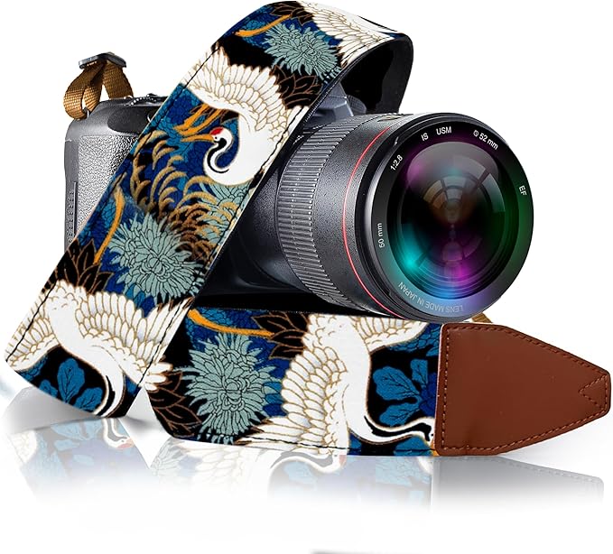 Art Tribute Camera Strap for All DSLR and Mirrorless Cameras. Photographers Strap Neck, Shoulder & Crossbody Camera Strap