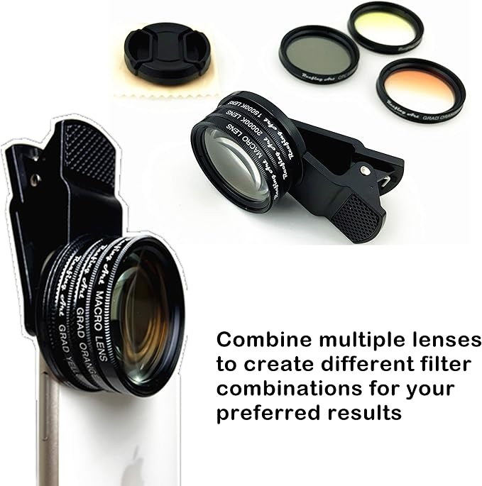 Coral View Lens Professional Photography 10 in 1 Kit 2inch Large Reef Lenses