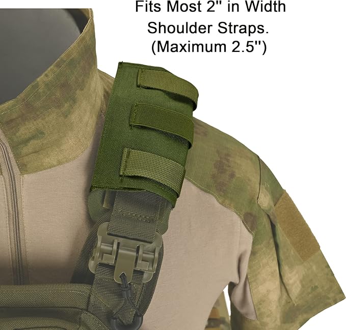 2 Pack Shoulder Strap Pad,Vest Shoulder Strap Pads Backpack Strap Pads Fit 2'' Sling Bags Shoulder Straps