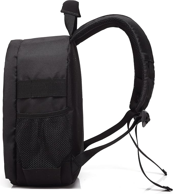 Waterproof SLR/DSLR Camera Backpack Shoulder Bag Travel Case For Canon Nikon Sony Digital Lens (Medium, Grey)