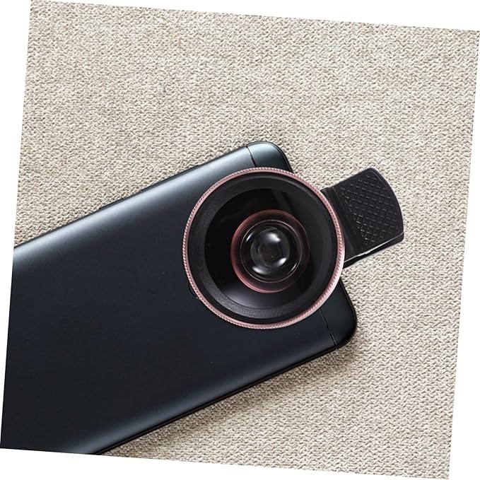 Angoily Clip on Phone Lens Universal Fit for Smartphones High-Definition Macro Wide-Angle Lens 49uv for Eyes Protection