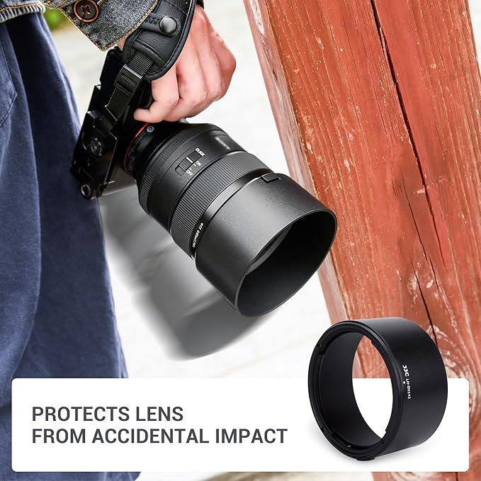 Lens Hood for Sony FE 85mm f/1.4 GM Lens, Reversible Lens Shade Protector Replaces Sony ALC-SH142 Hood, Compatible with a 77mm Filter or Lens Cap