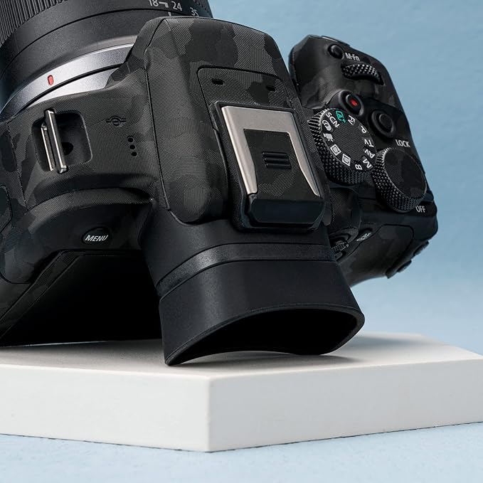 JJC Camera Eyecup Eyepiece Viewfinder for Canon EOS R10 Mirrorless Camera with Extended Soft Silicone Design