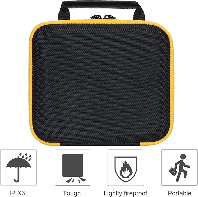 khanka Hard Carrying Case Compatible with Kodak 35mm film Photographic Film Storage Case for 20 Rolls (Film Not Included)