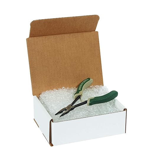 Box USA BM882 8"L x 8"W x 2"H, White (Pack of 50)