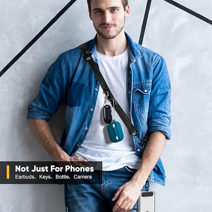 Adjustable Phone Lanyard Universal Crossbody Cell Phone Strap for iPhone Lanyard Shoulder Strap with Phone Tether Pad