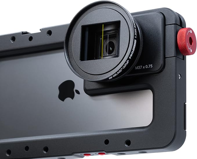 Beastgrip 1.33X Anamorphic Lens MK2 - Pro Series - for iPhone, Pixel, Samsung Galaxy, OnePlus and Other Android Phones