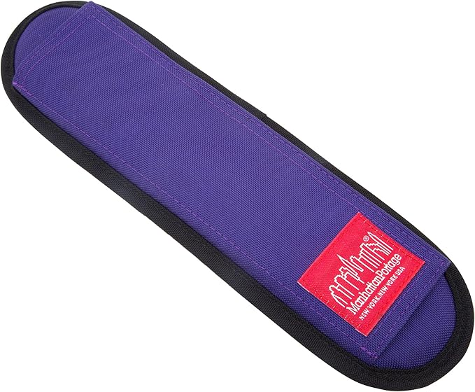 Manhattan Portage Shoulder Pad Hook & Loop Strap with Thick Padding Adjustable 2.5 Inches Wide 1000D Cordura Comfort (Purple)