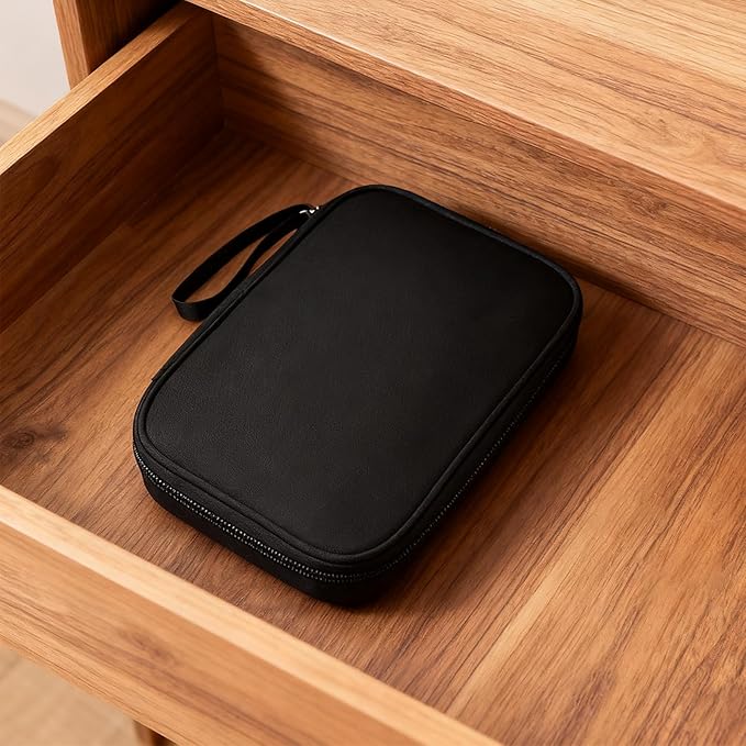 Cable Organizer Bag Travel Cord Organizer Electronics Accessories Bag Travel Case Pouch Portable Carrying Case for Charger Cable Phone Flash Drive Usbs Earphone