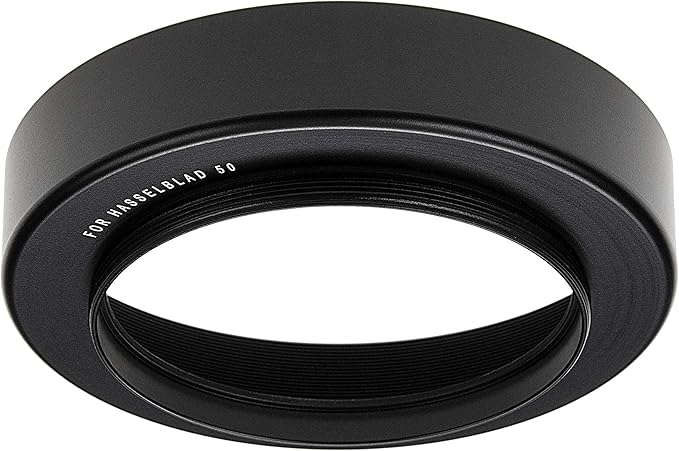 Fotodiox Pro Replacement Lens Hood Compatible with Hasselblad Distagon C 50mm T* Lenses – All Metal Lens Hood