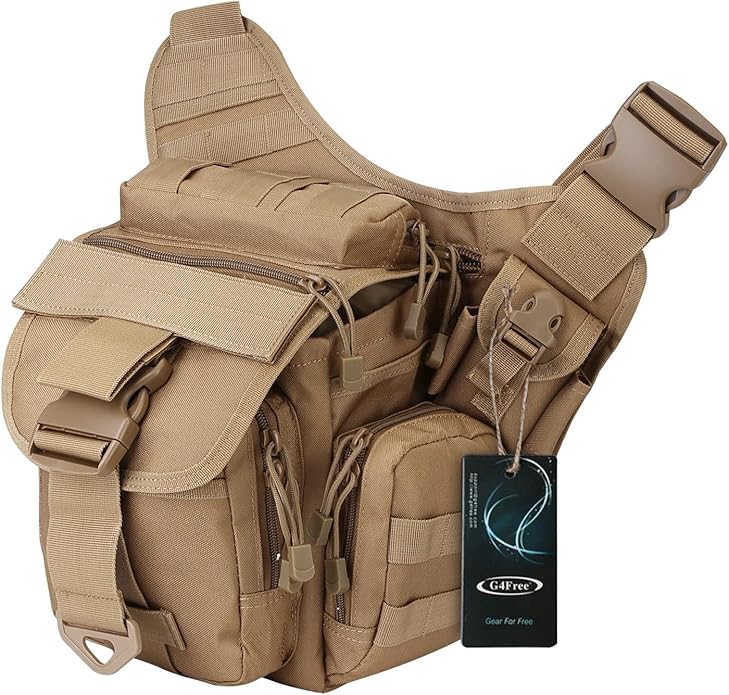 G4Free Multi-functional Tactical Messenger Bag Utility Pouch Versipack