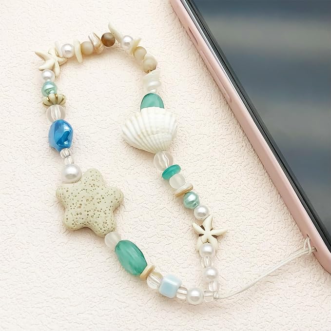 Beaded Camera Wrist Strap Cute Digital Camera Charm Lanyard Phone Chain Keychain Beaded Phone Lanyard Bag Charm