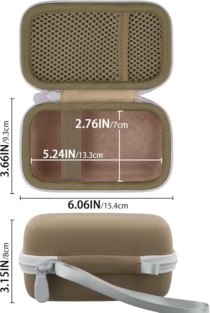 Camera Case for KODAK EKTAR H35/H35N/KODAK Snapic A1 Frame Film Camera,Carrying Case Holder for KODAK EKTAR H35/H35N Half Frame Film Camera and Accessories(Brown Case)