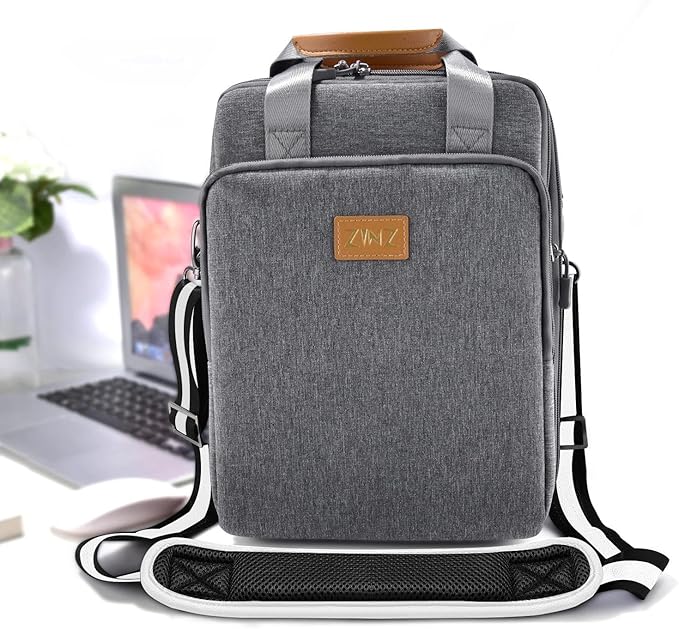 ZINZ Shoulder Strap 58" Ultra-Thick Fixed Padded and Adjustable Buckles Crossbody Strap for Briefcase Laptop Bag Luggage