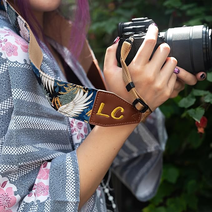 Art Tribute Camera Strap for All DSLR and Mirrorless Cameras. Photographers Strap Neck, Shoulder & Crossbody Camera Strap