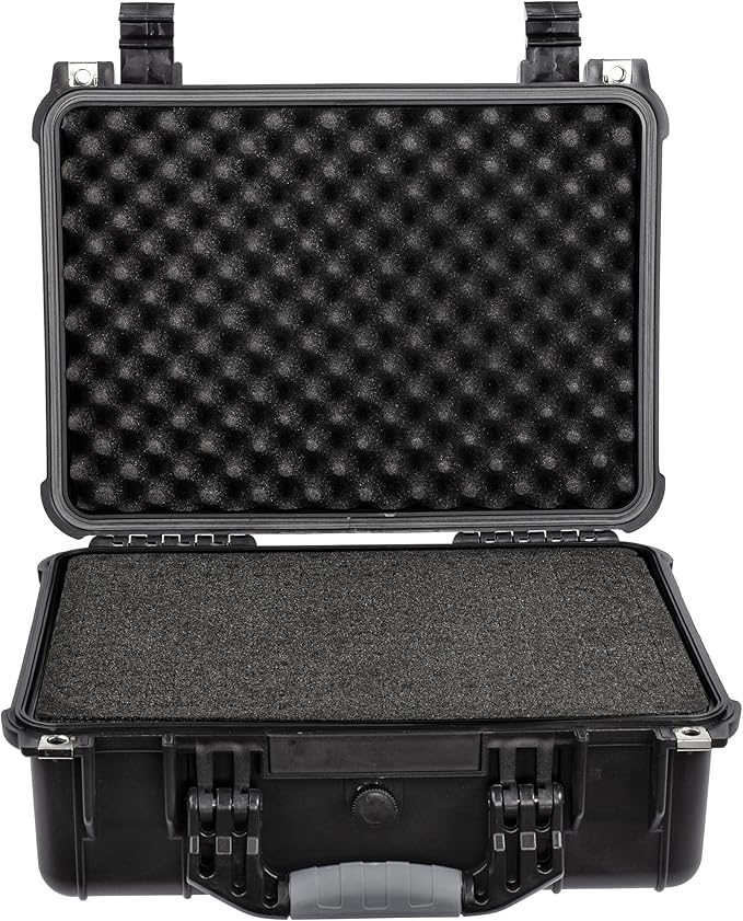 Eylar Hard Gun Case Water & Shock Proof with Foam 16 inch 13 inch 6.87 inch