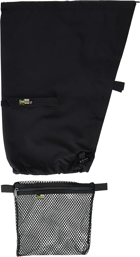 LensCoat RainCoat RS Rain Cover sleeve protection for Camera and Lens, Medium (Black) LCRSMBK
