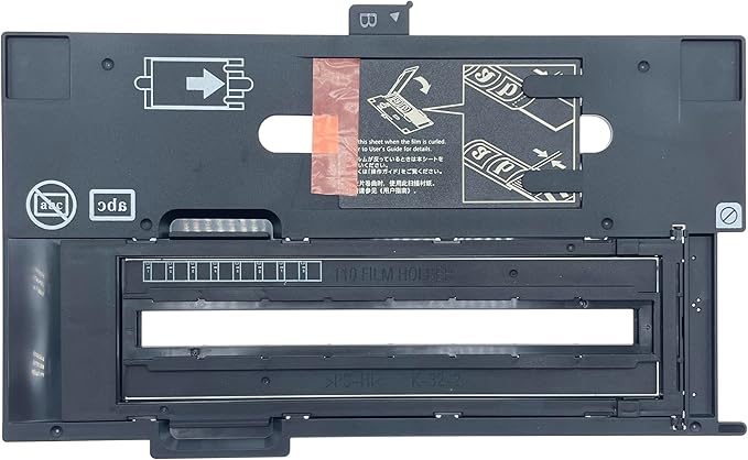 OKLILI 110 / 16mm + 120 & 220 / 60mm Photo Holder Assy Brownie Asp Film Holde Scanning Negative Holder Compatible with Epson Perfection V500 V550 V600