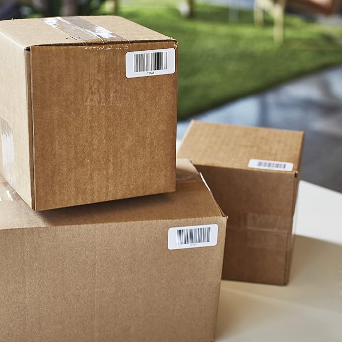 DYMO Authentic LW Multi-Purpose Labels DYMO Labels for LabelWriter Printers Great for Barcodes 1" x 2-1/8" 1 Roll of 500