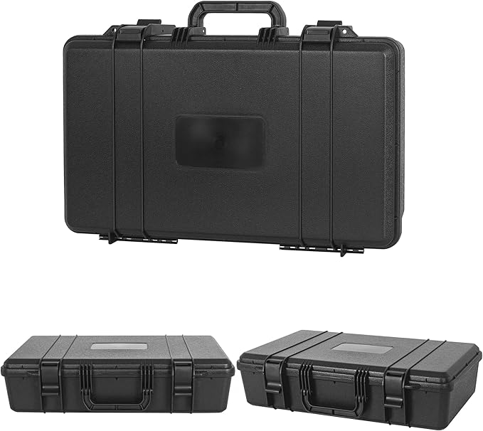 ITHWIU Protective Hard Case Shockproof Water-resistant with Customized DIY Foam Insert fit for Camera, etc, 20.5 X 13.5 X 5.5-Inch