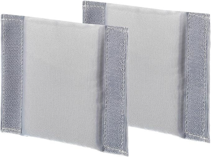 PATIKIL Camera Bag Divider, 2Pcs 4.72"x3.54"x0.31" Shockproof Camera Bag Inserts Separator Pad Protective Lens for Nikon Camera DSLR Protect Bag Organizer Universal Divider Cushion, Gray