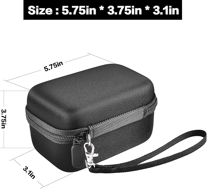 Digital Camera Case Compatible with Duluvulu for Oiadek for Zostuic for TEBNGIHNM for Canon G7 X Mark III/II 4K Vlogging Camera. Storage Holder Bag for Canon PowerShot (Box Only) - Grey Inner