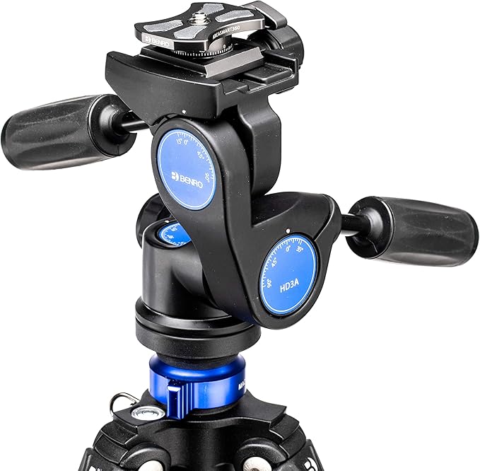 Benro ArcaSmart360 Rotating Adapter Plate – Arca-Swiss & Manfrotto RC2 Compatible, 360° Panorama Rotate, Anti-Twist Quick-Release Adapter (ARCASMART360)