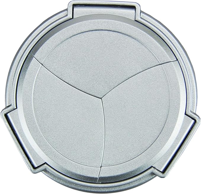 Auto Open and Close D-LUX8 Lens Cap Protector for Leica D-LUX 8 D-LUX 7 (Typ 109) Panasonic Lumix DMC-LX100 II DC-LX100M2 Replace DMW-LFAC1 Automatic Lens Cap, Fit Filter Thickness Below 8mm - Silver