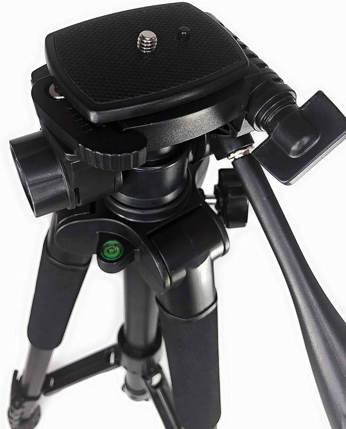 DaVoice 43mm Tripod Quick Release Plate Camera Mounting Adapter Parts Replacement for Torjim 60-Inch AX60, Endurax 66" ETR66, UBeesize 60” TR60, Zomei Q111, KingJoy, Victiv, Mactrem PT55 Tripod Mount