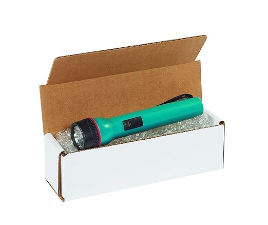 Box USA BM1066 10"L x 6"W x 6"H, White (Pack of 50)