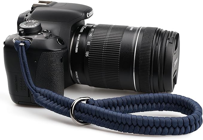 SUNYA Camera Wrist Strap for Photographers Paracord Rope Camera Hand Strap Compatible for DSLR or Mirrorless Camera