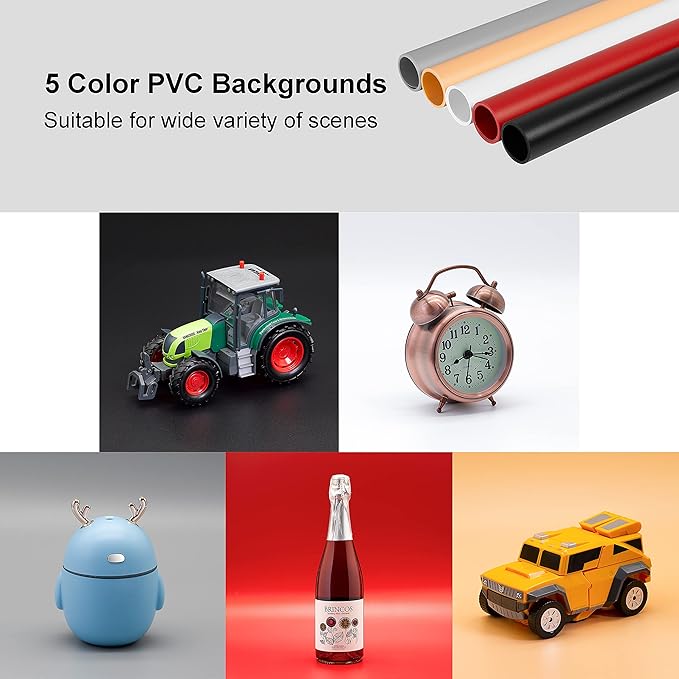 Finnhomy 24x24 Photo Box Professional Portable Photo Studio Photo Light Studio Photo Tent Light Box Table Top Photography Shooting Tent Box Lighting Kit