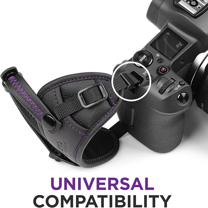 Altura Photo Camera Hand Strap - Rapid Fire Secure Grip, Padded Wrist Straps for Photographers for DSLR and Mirrorless Cameras