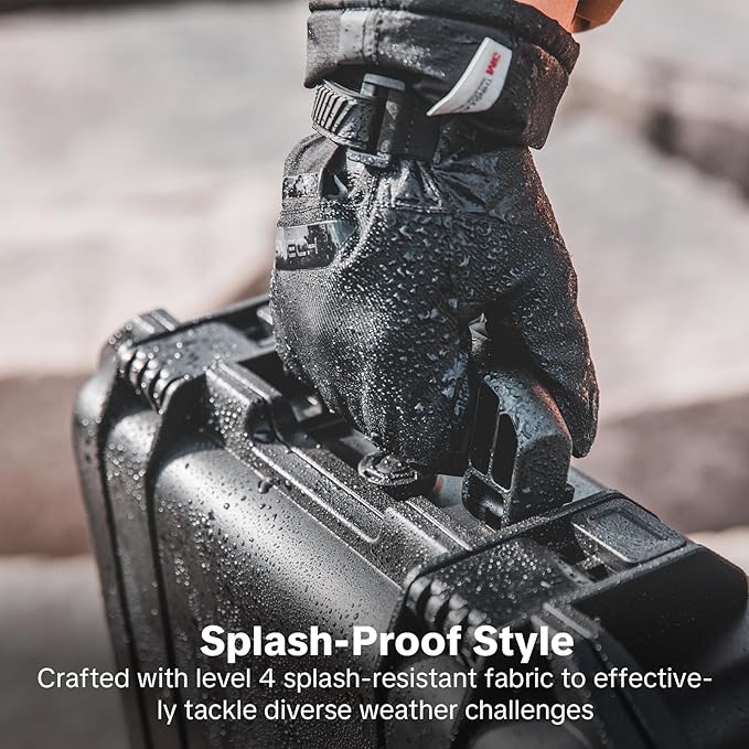 PGYTECH Professional Photography Gloves for Photographers, Cold Weather Ski Gloves for Men Women