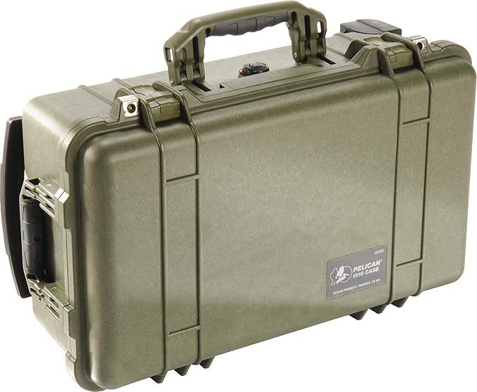 Pelican 1510 Case With Foam (OD Green)