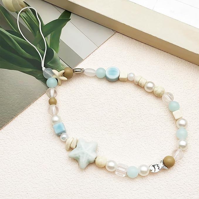 Beaded Camera Wrist Strap Cute Digital Camera Charm Lanyard Phone Chain Keychain Beaded Phone Lanyard Bag Charm